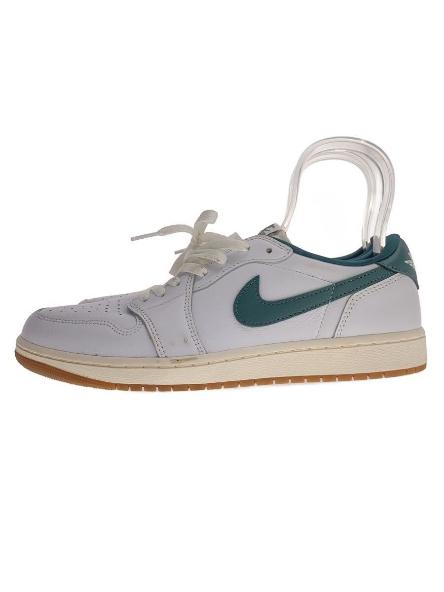 【中古】NIKE◆AIR JORDAN 1 LOW OG_エア湖 ジョーダン 1 置き目 OG/29珊/WHT【シューズ】