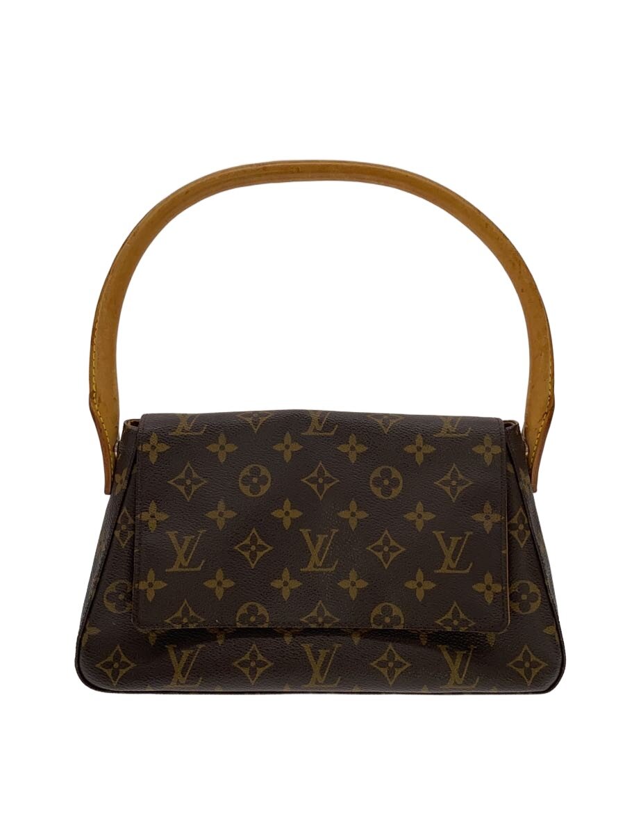 【中古】LOUIS VUITTON◆ミニ・ルーピング_モノグラム・キャンバス/PVC/BRW//【バッグ】｜2ｎｄ STREET 店