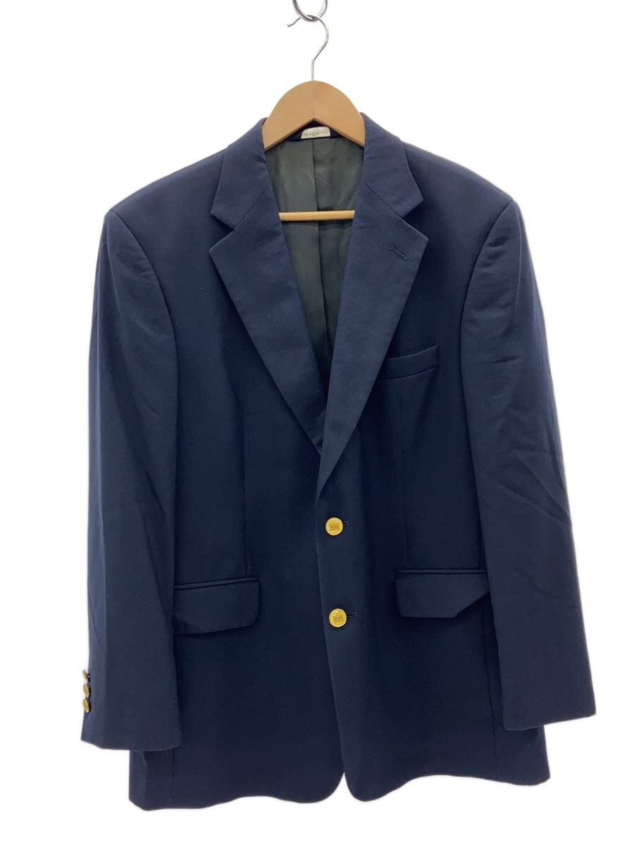 【中古】346 by Brooks Brothers◆紺ブレ/金釦/真っただ中ベンツ/スポーツジャケット/テーラードジャケット/40/--/NVY【メンズウェア】