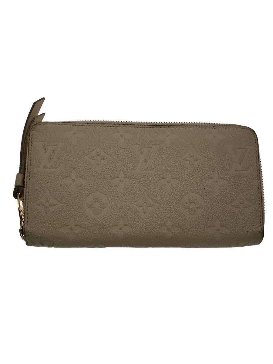 【中古】LOUIS VUITTON◆ジッピー・ウォレット_モノグラム・アン工業プラント/なめし革/白いこと/モノグラム/レディース//【服飾雑貨他】