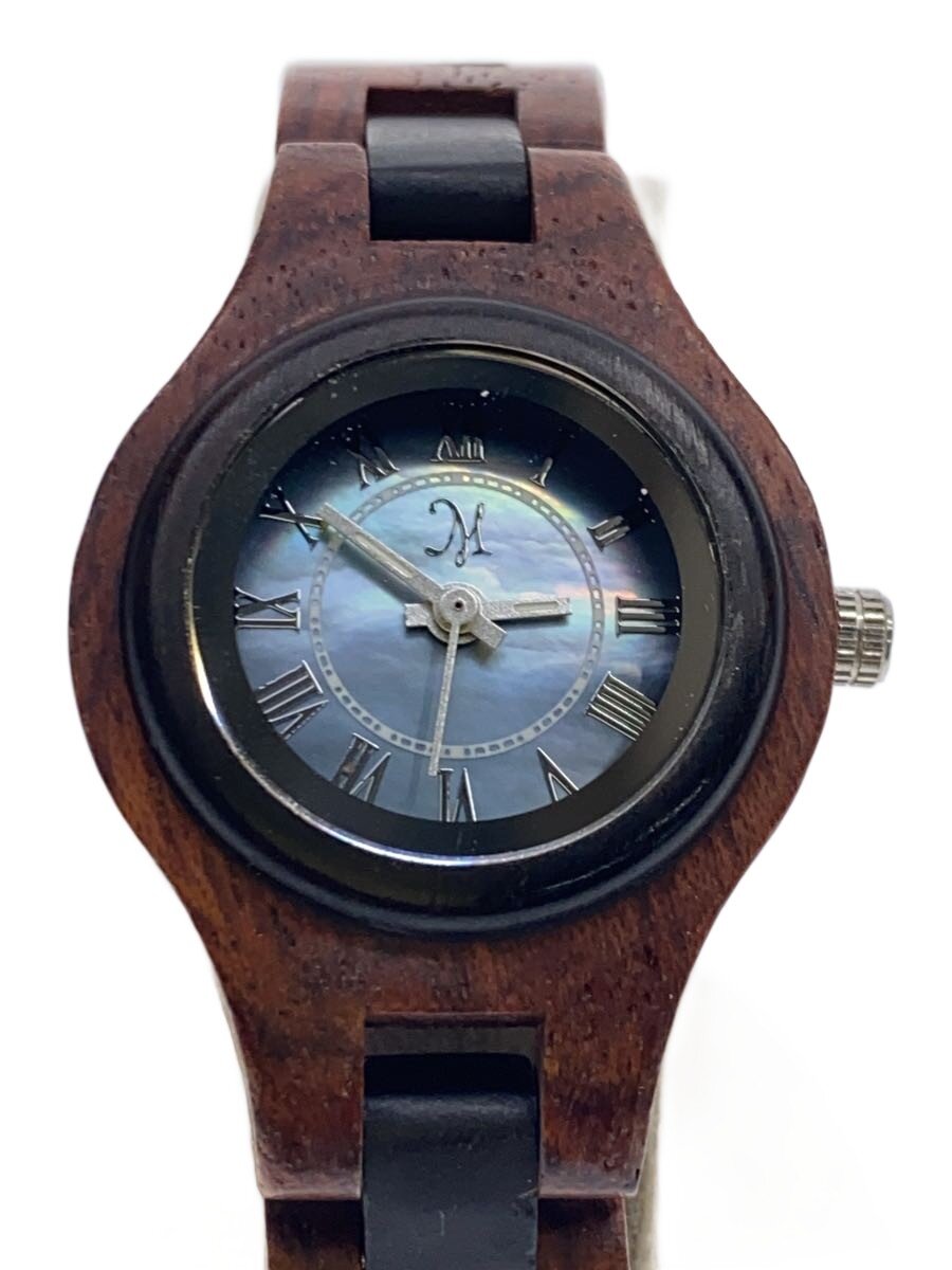 【中古】Martin\u0026MacArthur◆ウオッチ/アナログ/--/SLV/BRW/ーー【服飾雑貨他】
