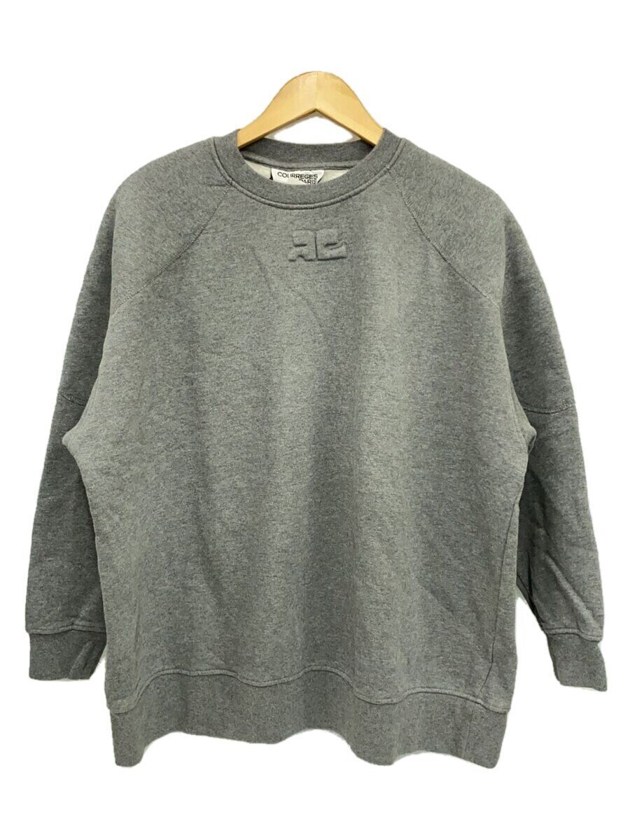【中古】Courreges◆汗水/XS/綿織物/GRY/3732620613【レディース御召しもの】