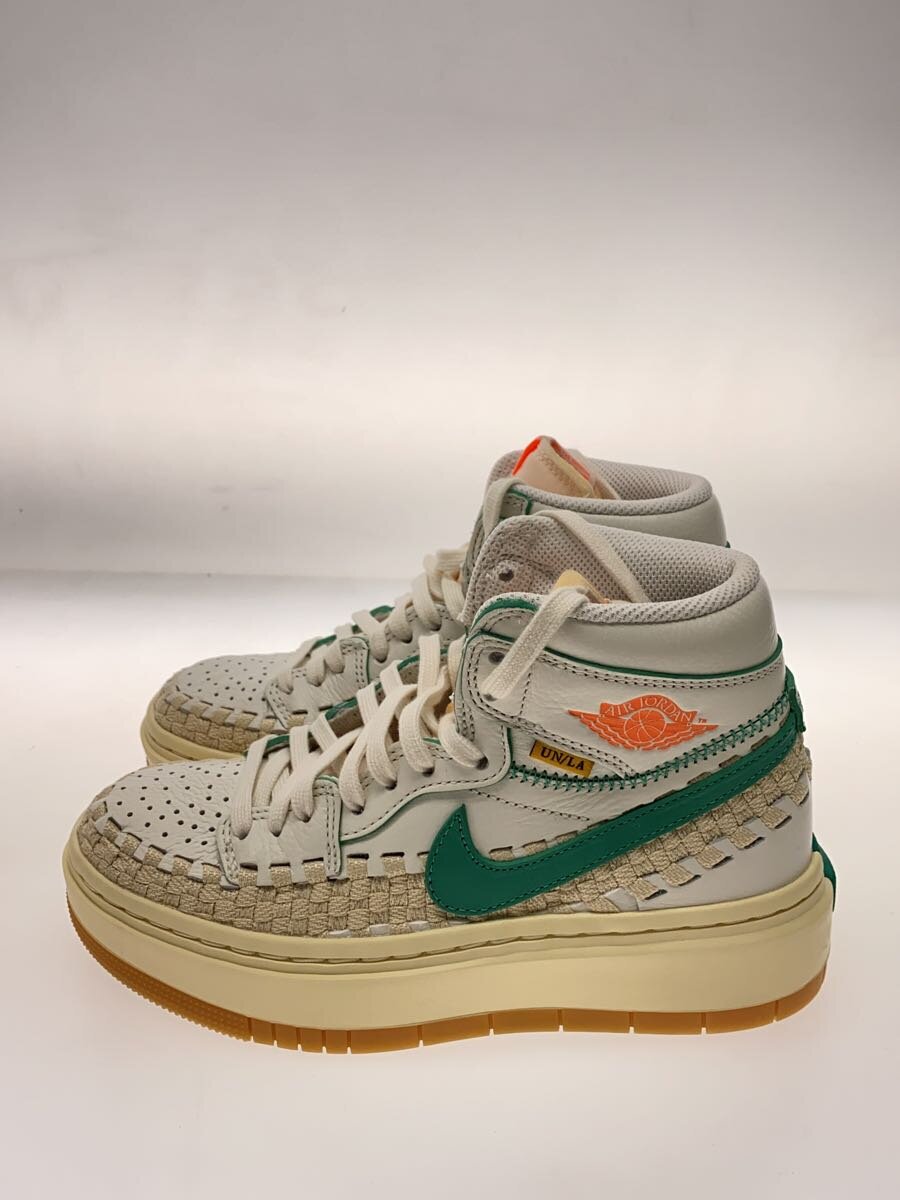 【中古】NIKE◆AIR JORDAN 1 RETRO HI_大気圏 ジョーダン 1 御機嫌 エレベート SP/22.5糎/BEG//【シューズ】
