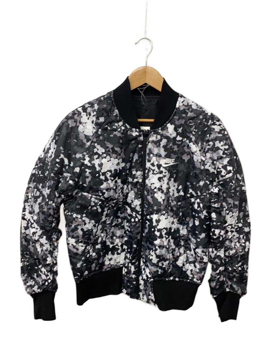 【中古】NIKE◆上衣/XS/ナイロン/GRY/合鴨フラ【レディース御召しもの】