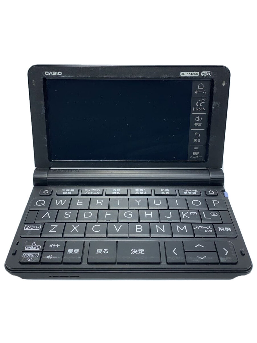【中古】CASIO◆電子辞書 エクスワード XD-SX4800BK [ブラック]//【家電・ビジュアル・オーディオ】