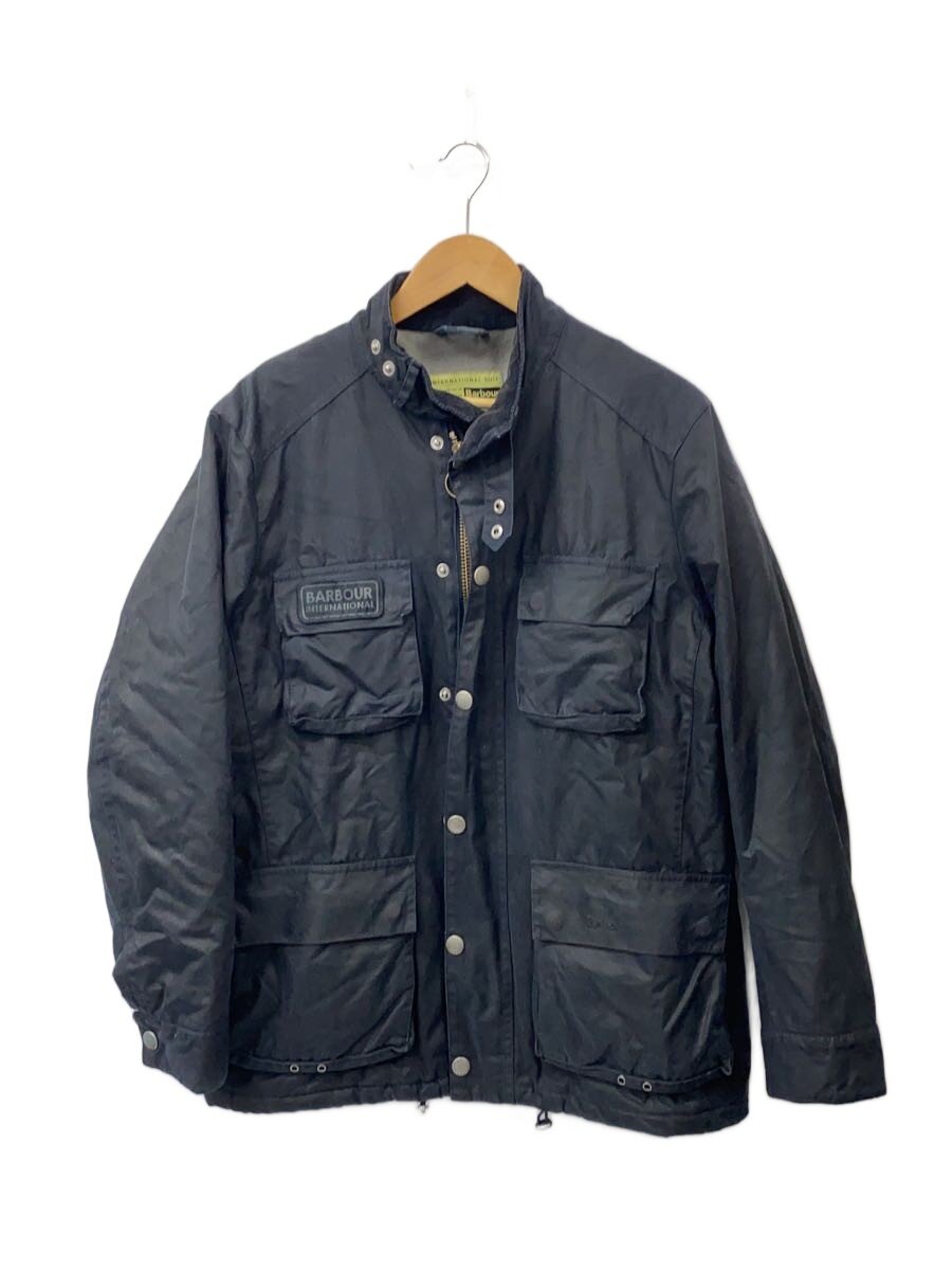 【中古】Barbour◆オイルドジャケット/L/コットン/BLK/チェック/イングランド製/TROPHY【メンズウェア】|2nd STREET 店