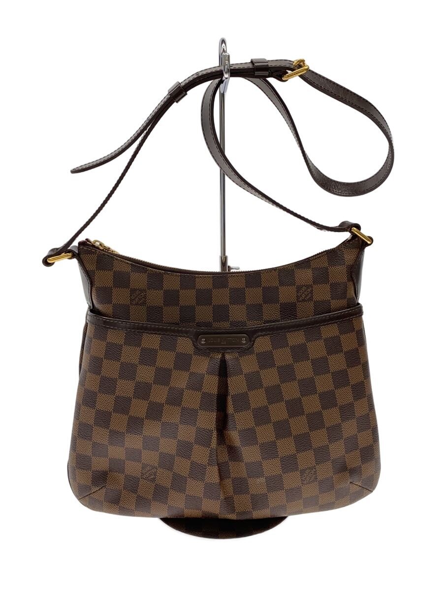 【中古】LOUIS VUITTON◆ブルームズベリPM_ダミエ・エベヌ/PVC/BRW【御徒面子】