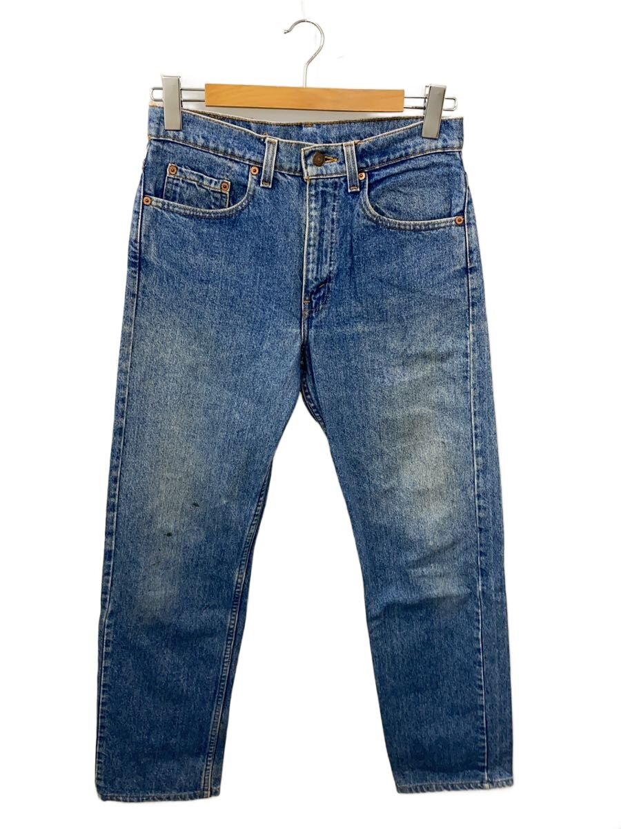 【中古】Levi’s◆90s/USA製/名取り草裏525/下つ方/31/綿織物/IDG/無地/5250-0217【メンズウェア】