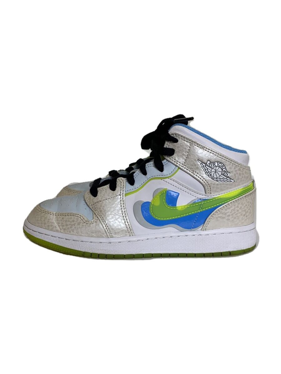 【中古】NIKE◆ハイカットスニーカー/23糎/WHT/なめし革/DV1314-017//【シューズ】