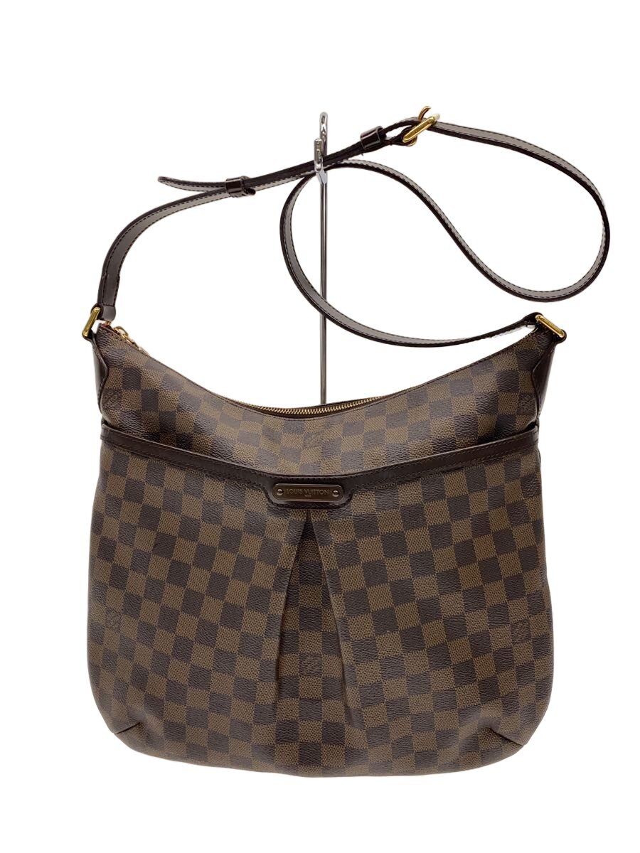 【中古】LOUIS VUITTON◆ブルームズベリGM_ダミエ・エベヌ/PVC/BRW【御徒面子】