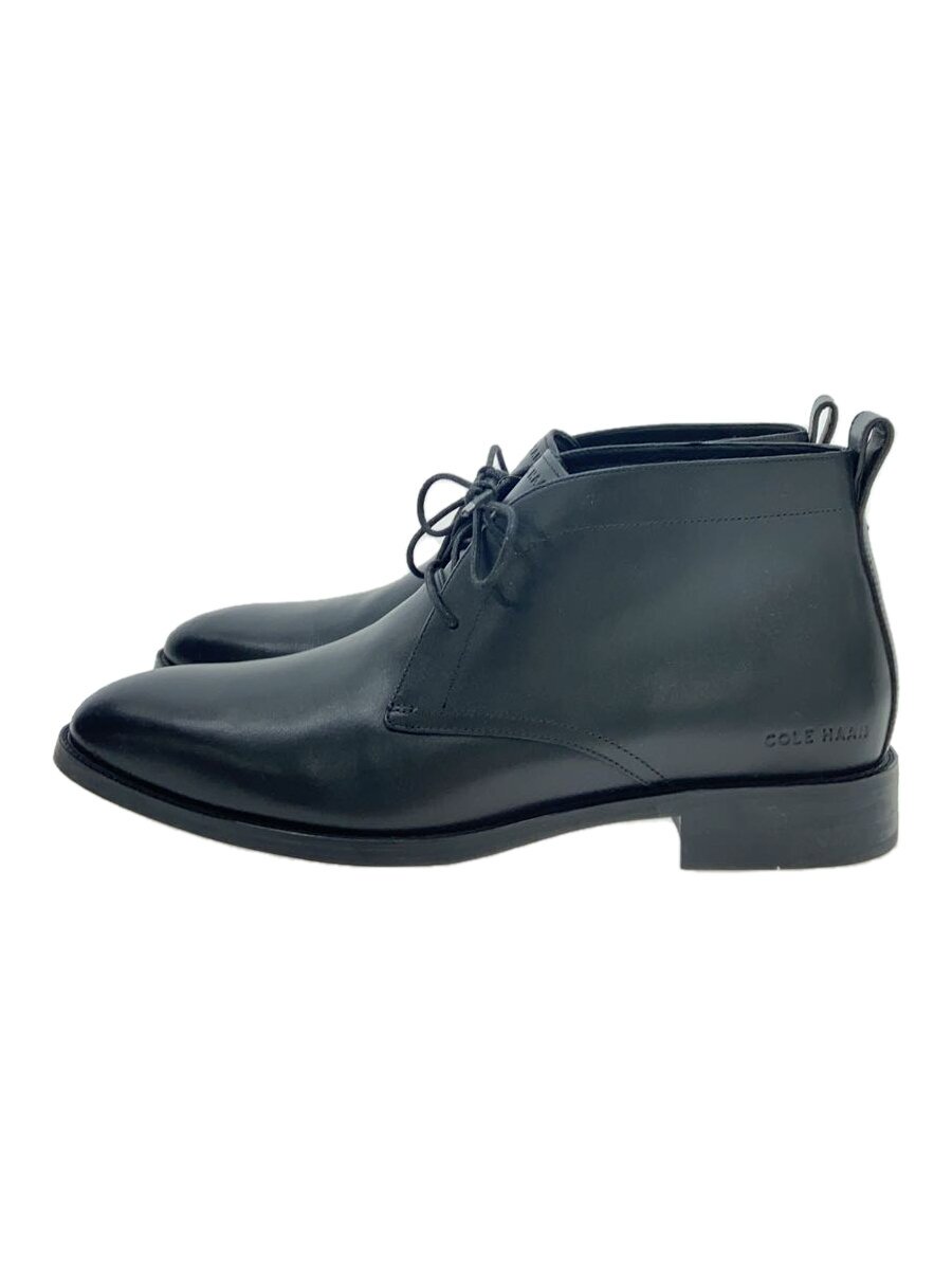 【中古】COLE HAAN◆チャッカブーツ/--/BLK/なめし革/C38729//【シューズ】
