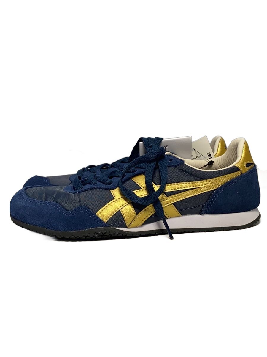 【中古】Onitsuka Tiger◆ローカットスニーカー/22.5糎/NVY/1183B400【シューズ】