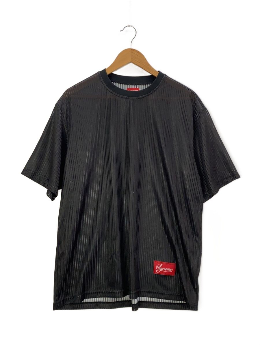 【中古】Supreme◆ティーシャツ/L/ポリエステル/BLK/無地//【メンズウェア】