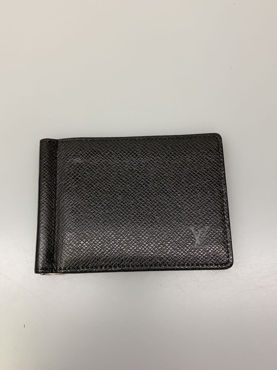 【中古】LOUIS VUITTON◆歌留多容れもの/なめし革/BLK/無地/メンズ/m62978//【服飾雑貨他】
