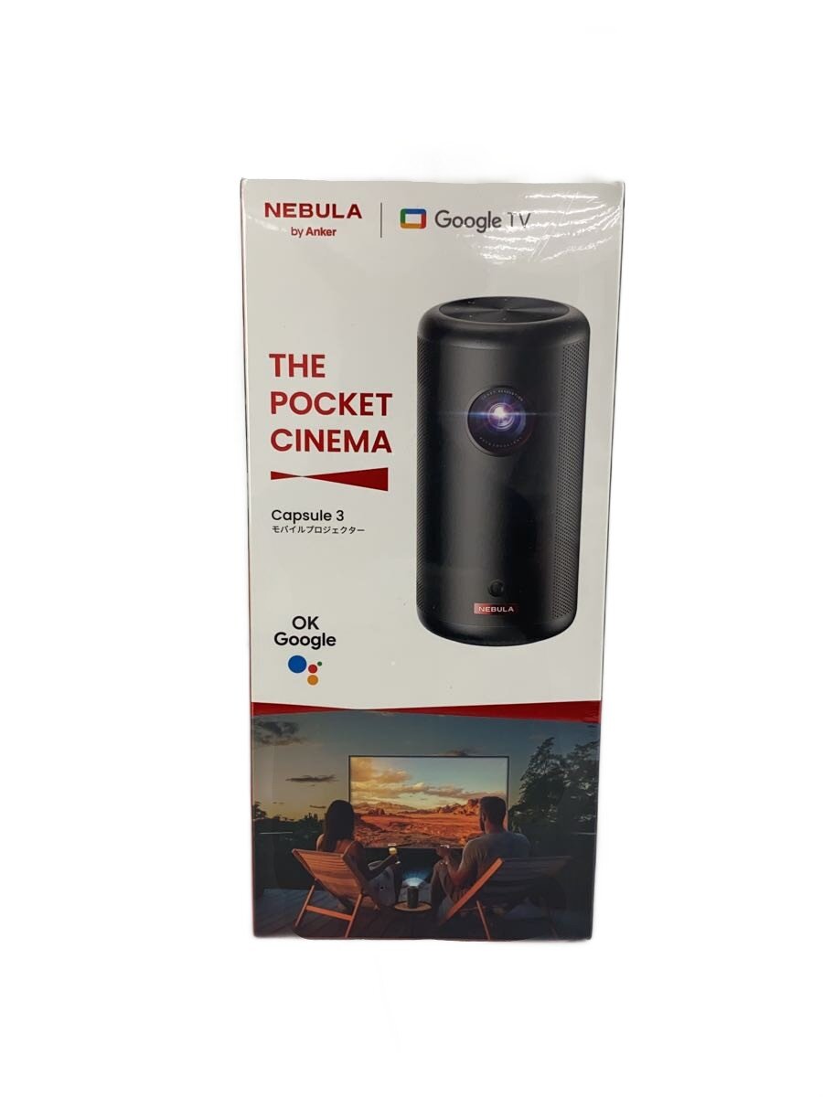 【中古】ANKER◆映写機 Nebula Capsule 3 D2425N11//【家電・視覚的・オーディオ】