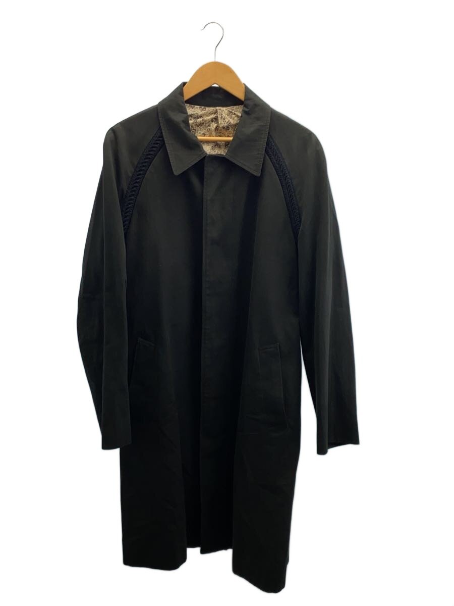 【中古】NUMBER (N)INE◆ステンカラー厚地の外套/3/綿織物/BLK/無地/日本製/SS\u0026AW03”Touch Me I’m Sick【メンズウェア】