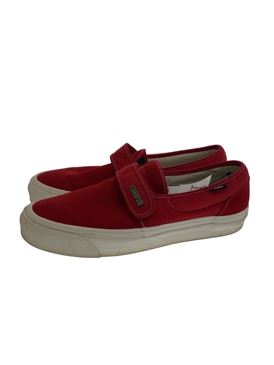 【中古】VANS◆ローカットスニーカー/28糎/RED/721278【シューズ】