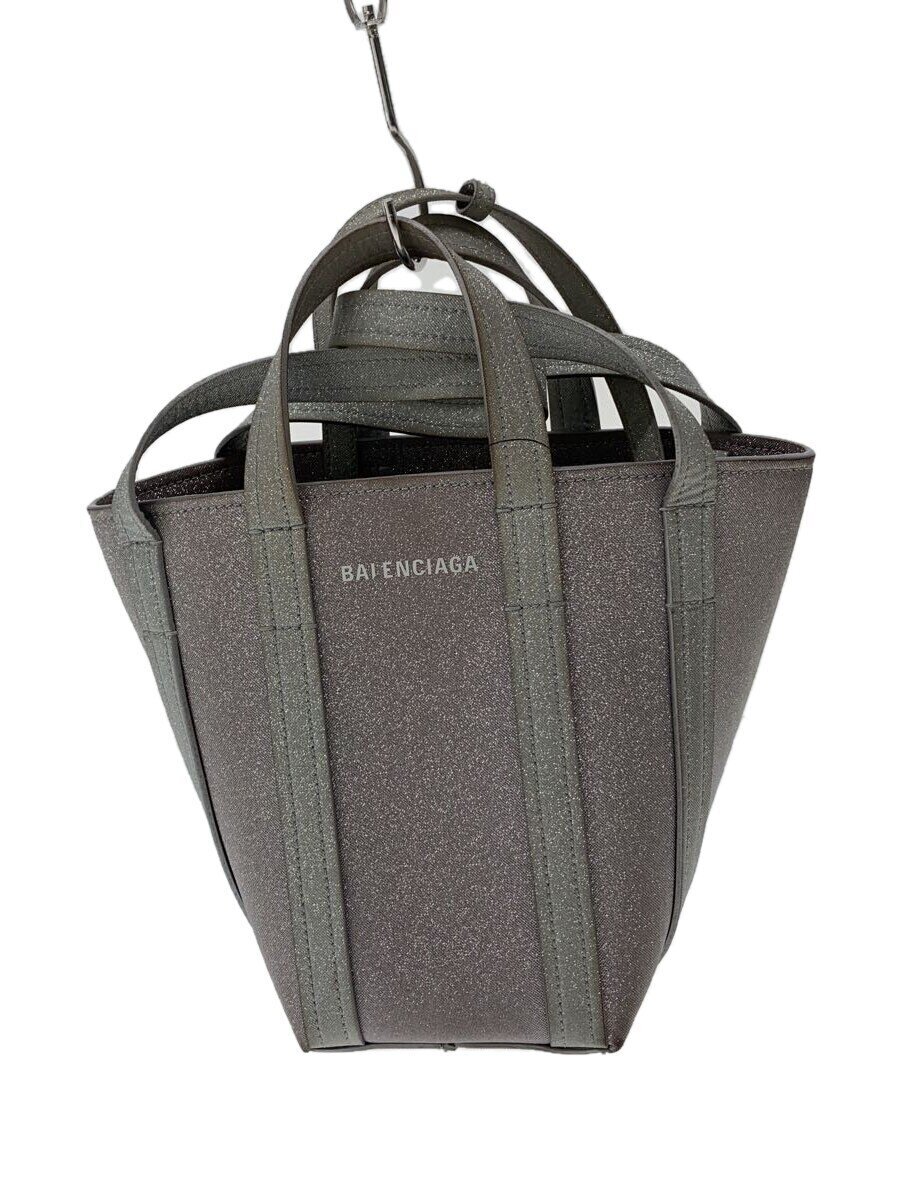 【中古】BALENCIAGA◆持ち手変色箇所有/トートバッグ/--/シルバー/ラメ/672793・8190・0・527277【バッグ】|2nd STREET 店