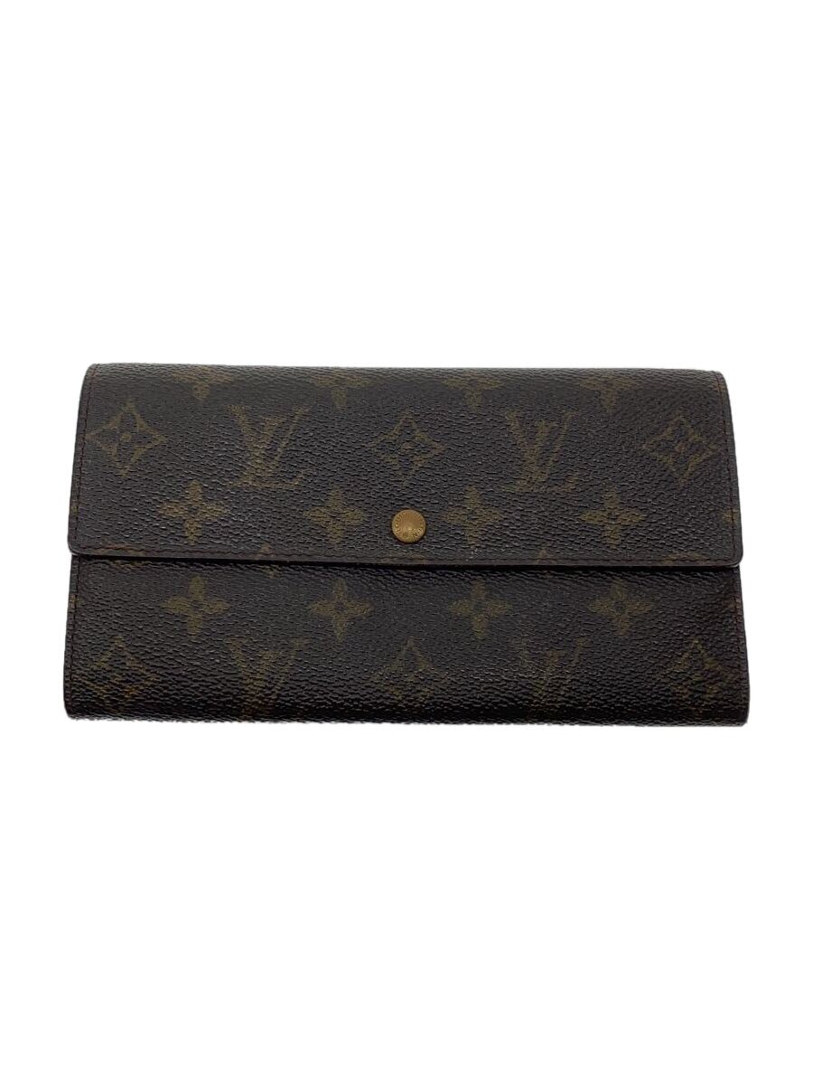 【中古】LOUIS VUITTON◆2)ポシェット・ポルト・モネ・クレディ_モノグラム・キャンバス_BRW/PVC/ブラウン/レディース【服飾雑貨他】｜2ｎｄ STREET 店