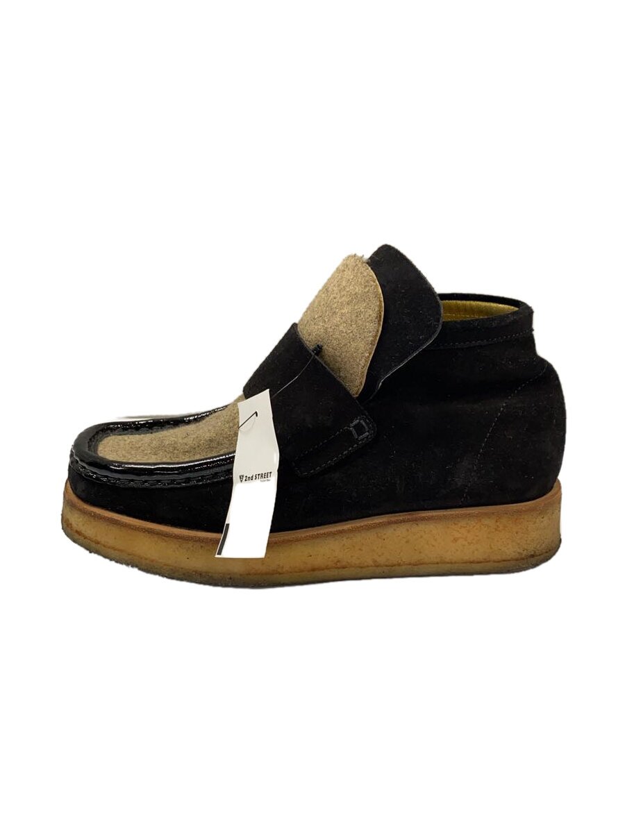 【中古】Acne Studios(Acne)◆置き目毛皮/35/BLK/スウェード【シューズ】