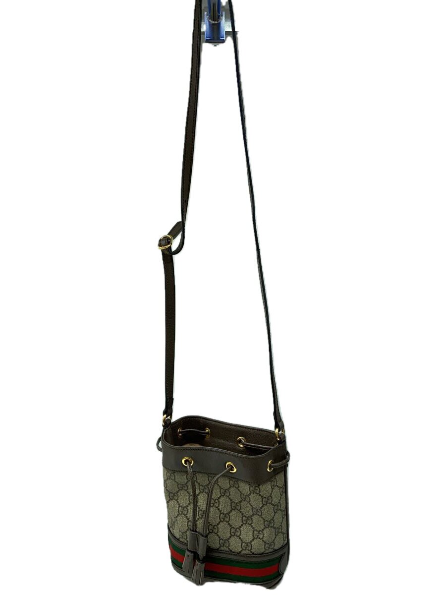 【中古】GUCCI◆ミニ・バケットバッグ_オフィディア_GGスプリーム/5506209613B8745/GG柄/? NULL ?【バッグ】｜2ｎｄ STREET 店