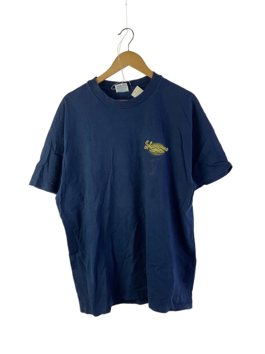 【中古】Hanes◆00S/shenmue/ティーシャツ/XL/綿織物/NVY//【メンズウェア】