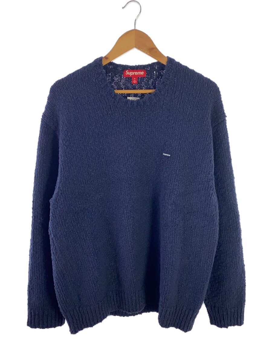 【中古】Supreme◆24SS/Boucle Small Box Logo Sweater/ニット・セーター/M/コットン/NVY//【メンズウェア】｜2ｎｄ STREET 店 22,022円