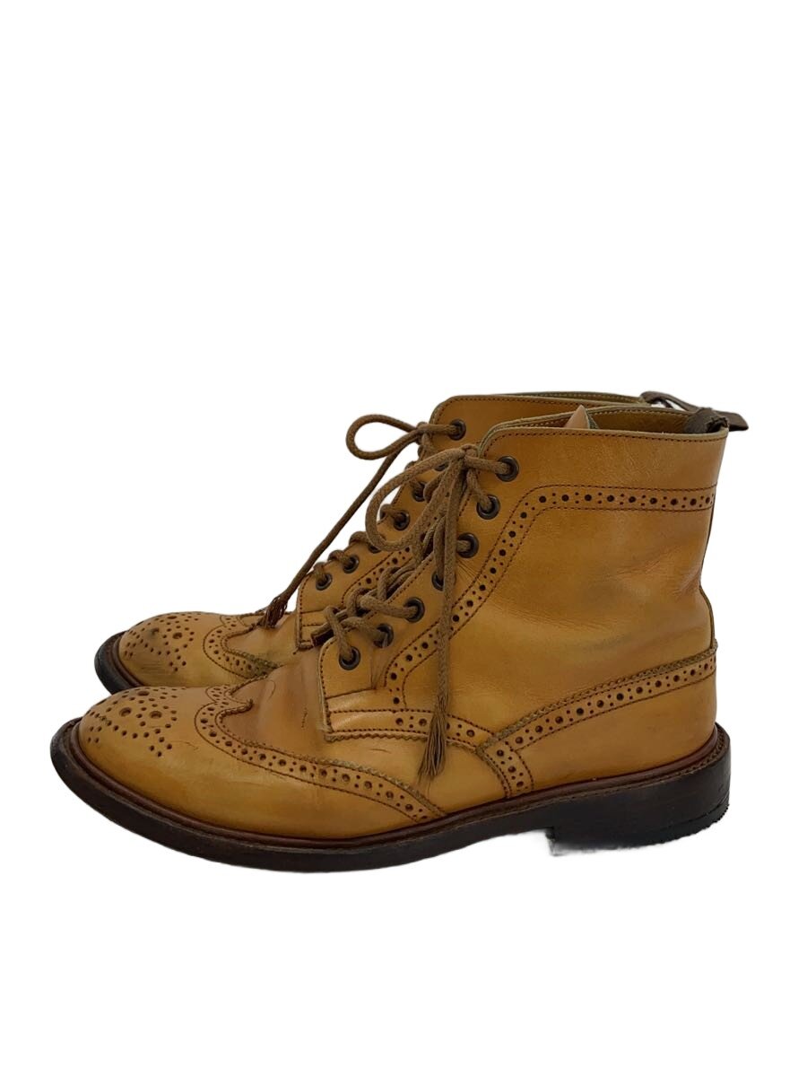 【中古】Tricker’s◆ブーツ/UK6/CML/なめし革【シューズ】