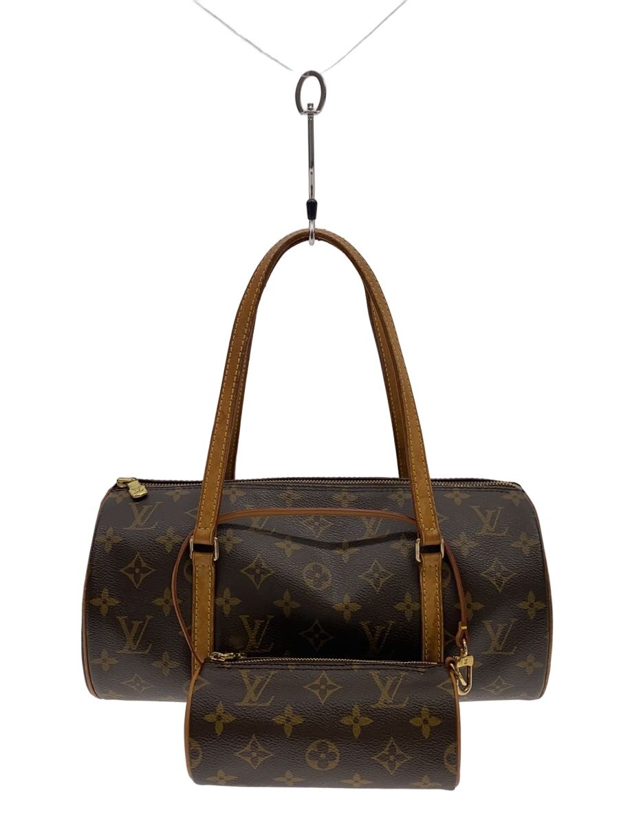 【中古】LOUIS VUITTON◆2)パピヨン30_モノグラム・キャンバス/PVC/BRW【バッグ】|2nd STREET 店