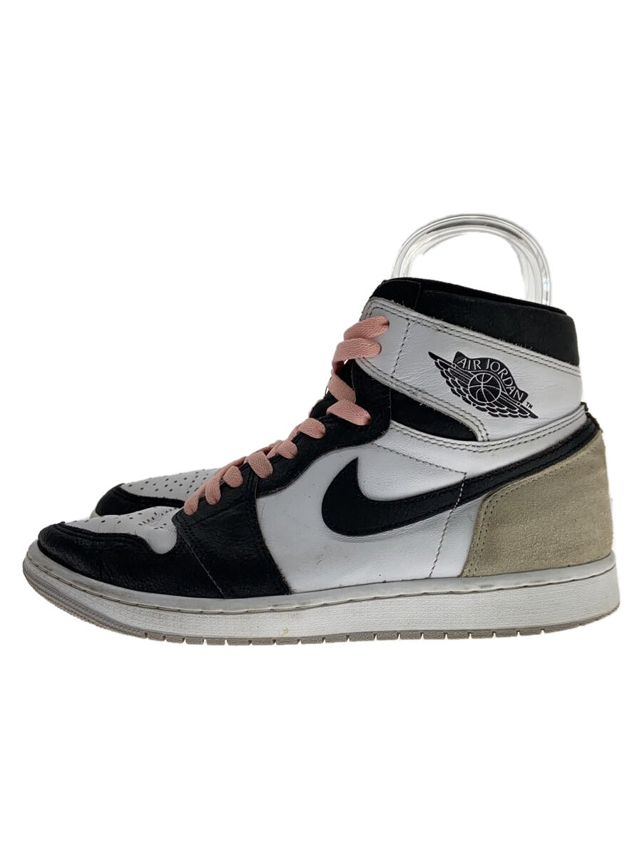 【中古】NIKE◆AIR JORDAN 1_大気圏 ジョーダン 1/27.5糎/GRY【シューズ】