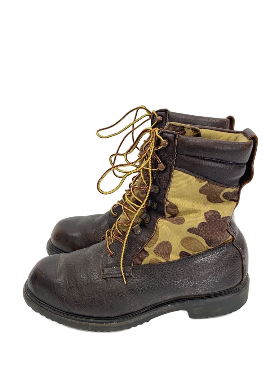 【中古】RED WING◆ブーツ/UK9/BRW/なめし革//【シューズ】