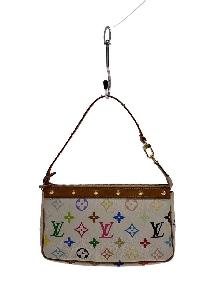 【中古】LOUIS VUITTON◆ポシェット・アクセソワール_モノグラム・マルチカラー_ブロン/PVC/マルチカラー/総柄//【バッグ】|2nd STREET 店
