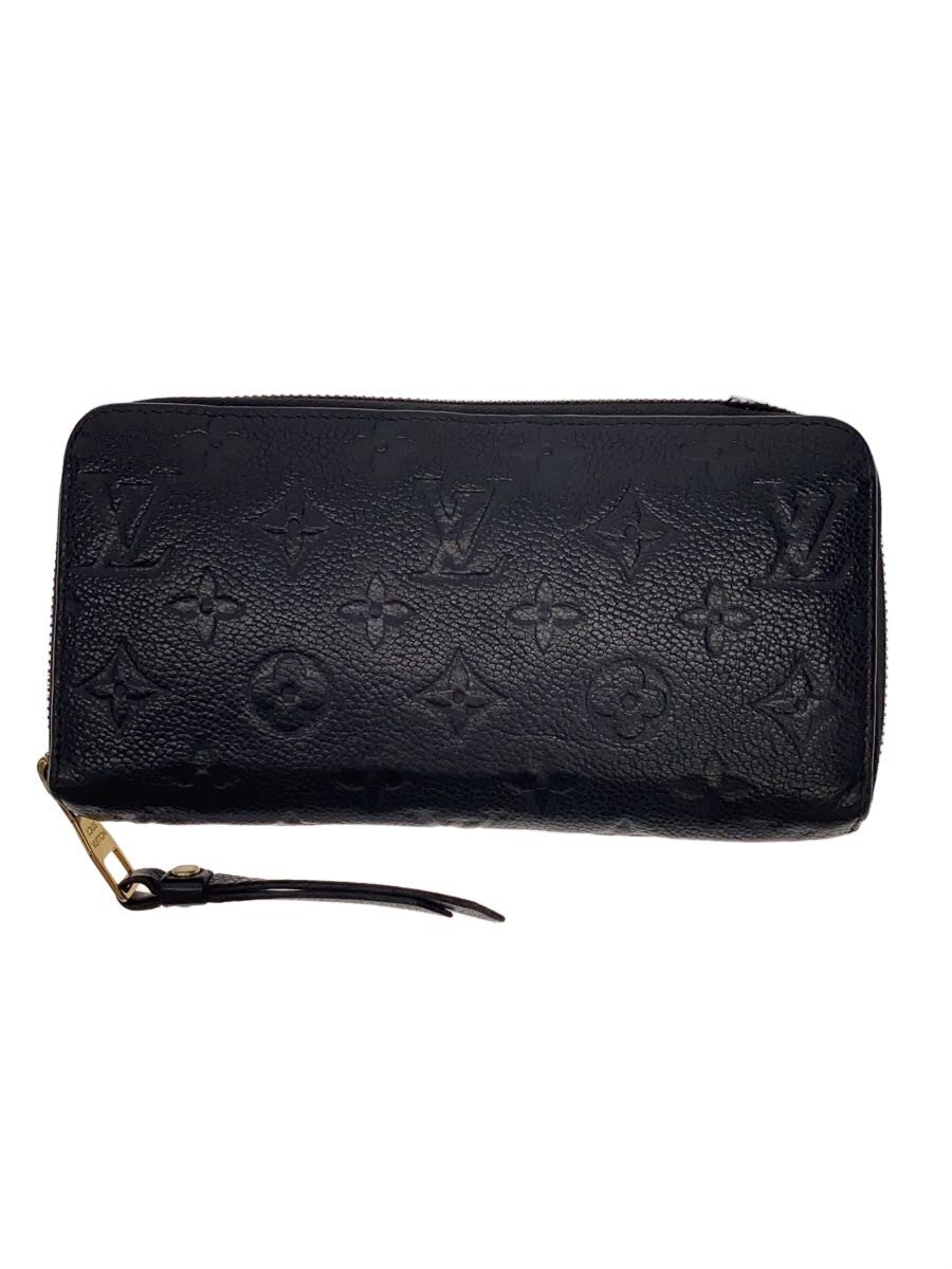 【中古】LOUIS VUITTON◆ジッピー・ウォレット_モノグラム・アンプラント/長財布/レザー/BLK/メンズ/m61864【服飾雑貨他】｜2ｎｄ STREET 店