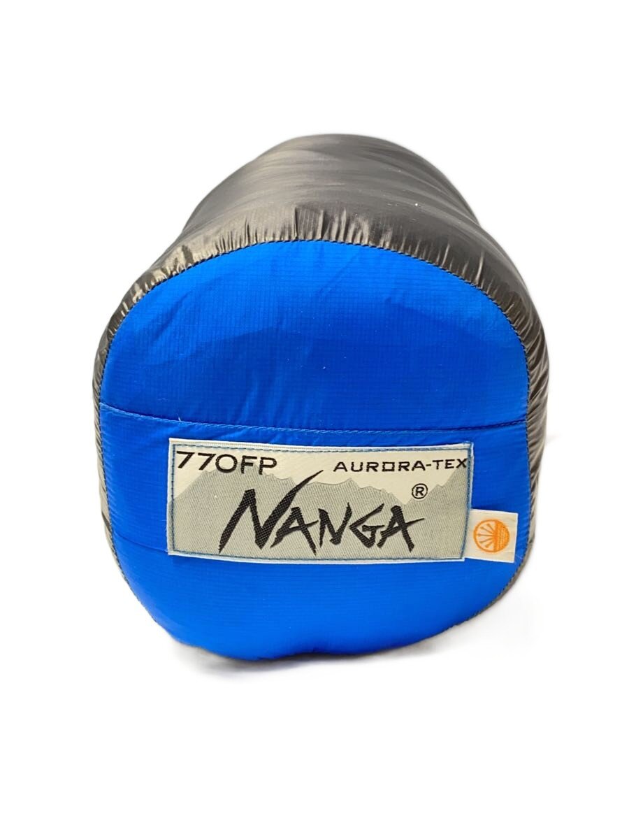 【中古】NANGA◆770FP/AURORA-TEX/シュラフ/BLU【スポーツ】