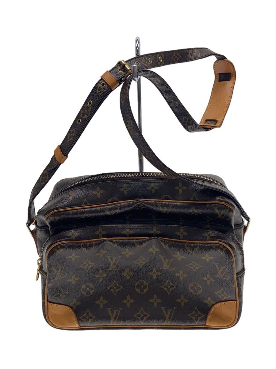 【中古】LOUIS VUITTON◆ナイル_モノグラム・キャンバス_BRW/PVC/BRW/M45244/ブラウン/茶色【バッグ】｜2ｎｄ STREET 店 43,329円