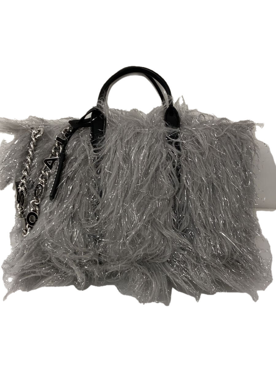 【中古】MARC JACOBS◆ハンドバッグ/ファー/GRY//【バッグ】｜2ｎｄ STREET 店