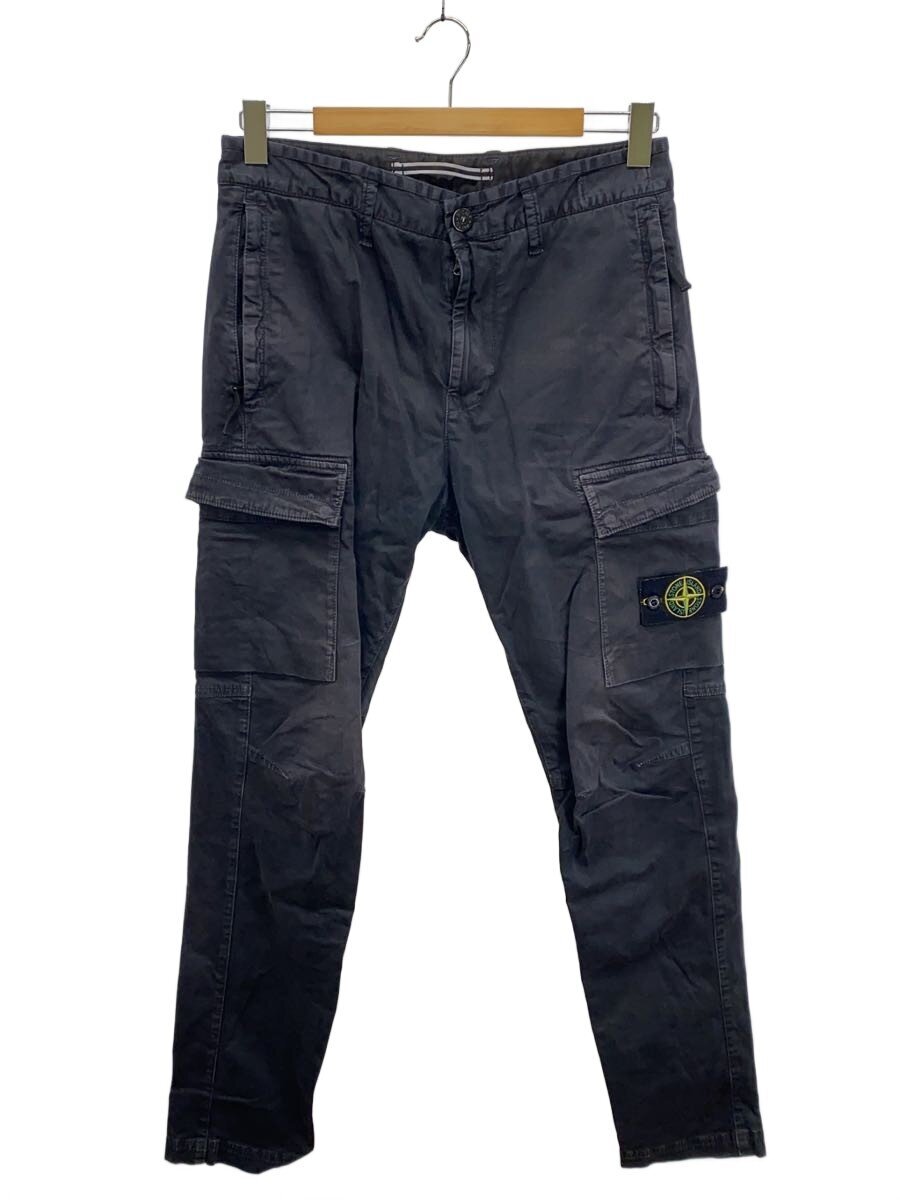 【中古】STONE ISLAND◆PANTALONE REGULAR TAPERED/ボトム/30/コットン/GRY/無地/801530404【メンズウェア】｜2ｎｄ STREET 店