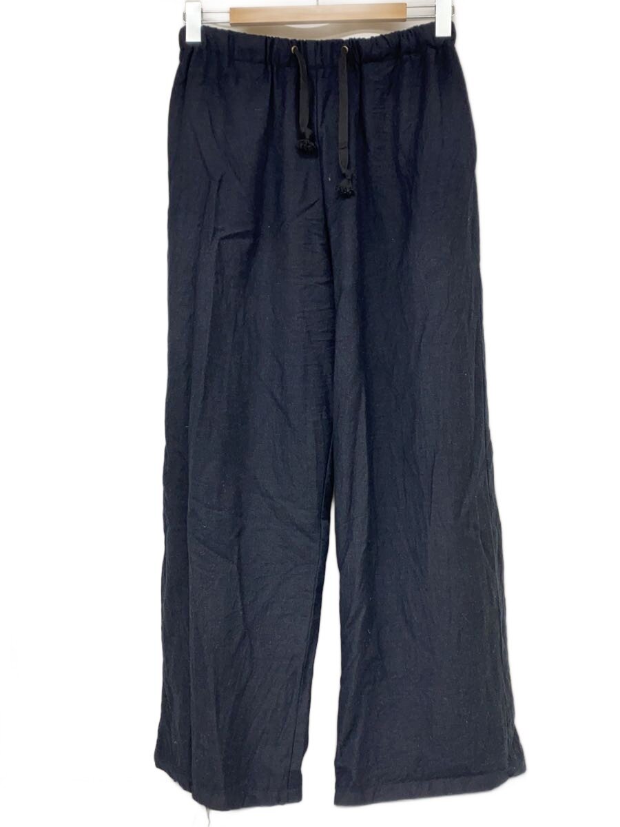 【中古】GENERAL/40-50Sリネンファブリックイージーパンツ/--/毛糸/BLK【メンズウェア】