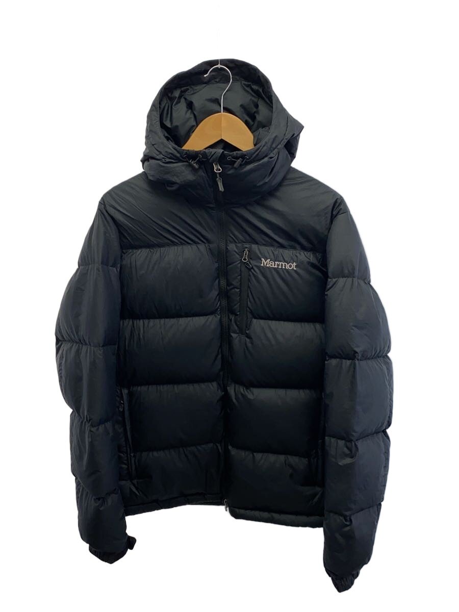 【中古】Marmot◆落ちこむ上衣/M/ポリエステル/BLK/無地/TOMMGL7306【メンズウェア】