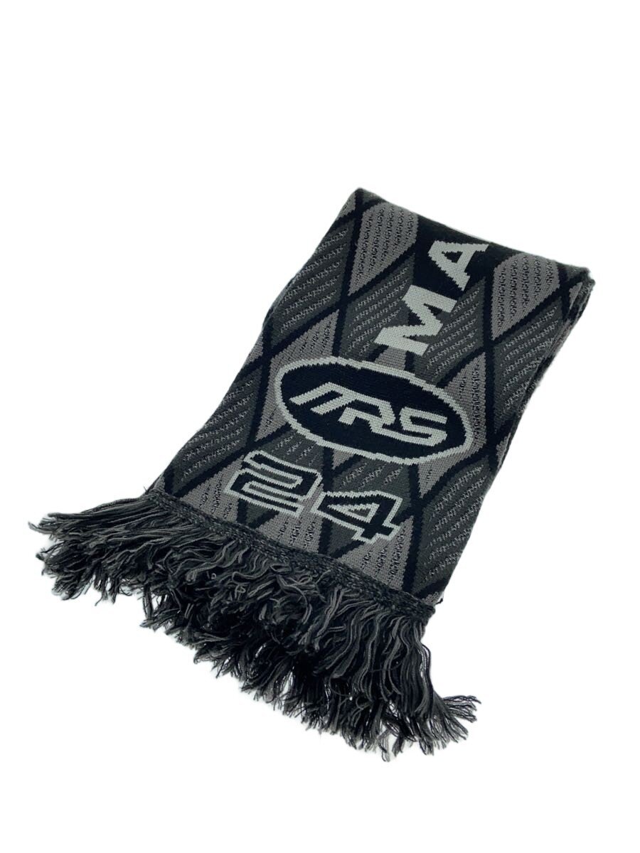 【中古】Supreme◆×Martine Rose/Scarf/24FW/ナイロン/BLK/メンズ【服飾雑貨他】