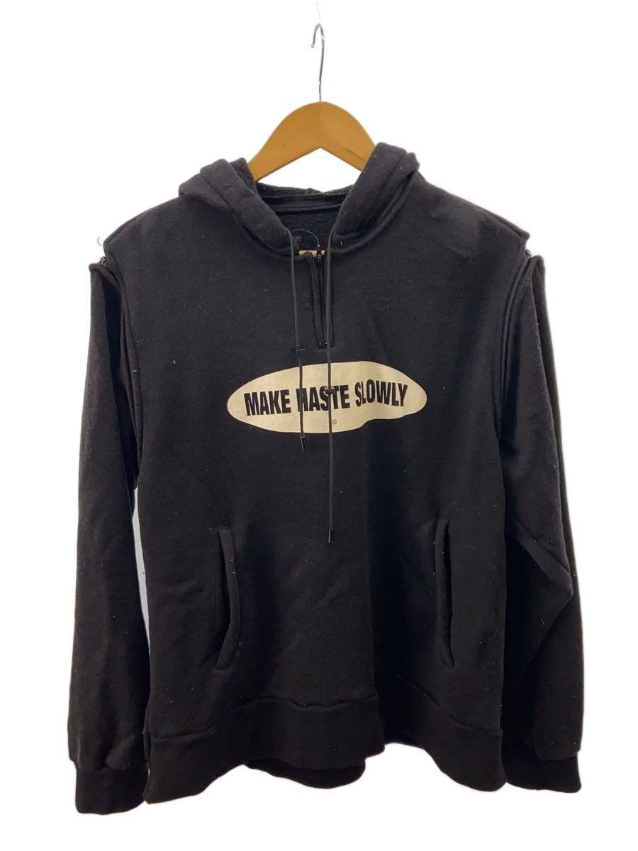 【中古】UNDERCOVER◆パーカー/M/羊毛/BLK//【メンズウェア】