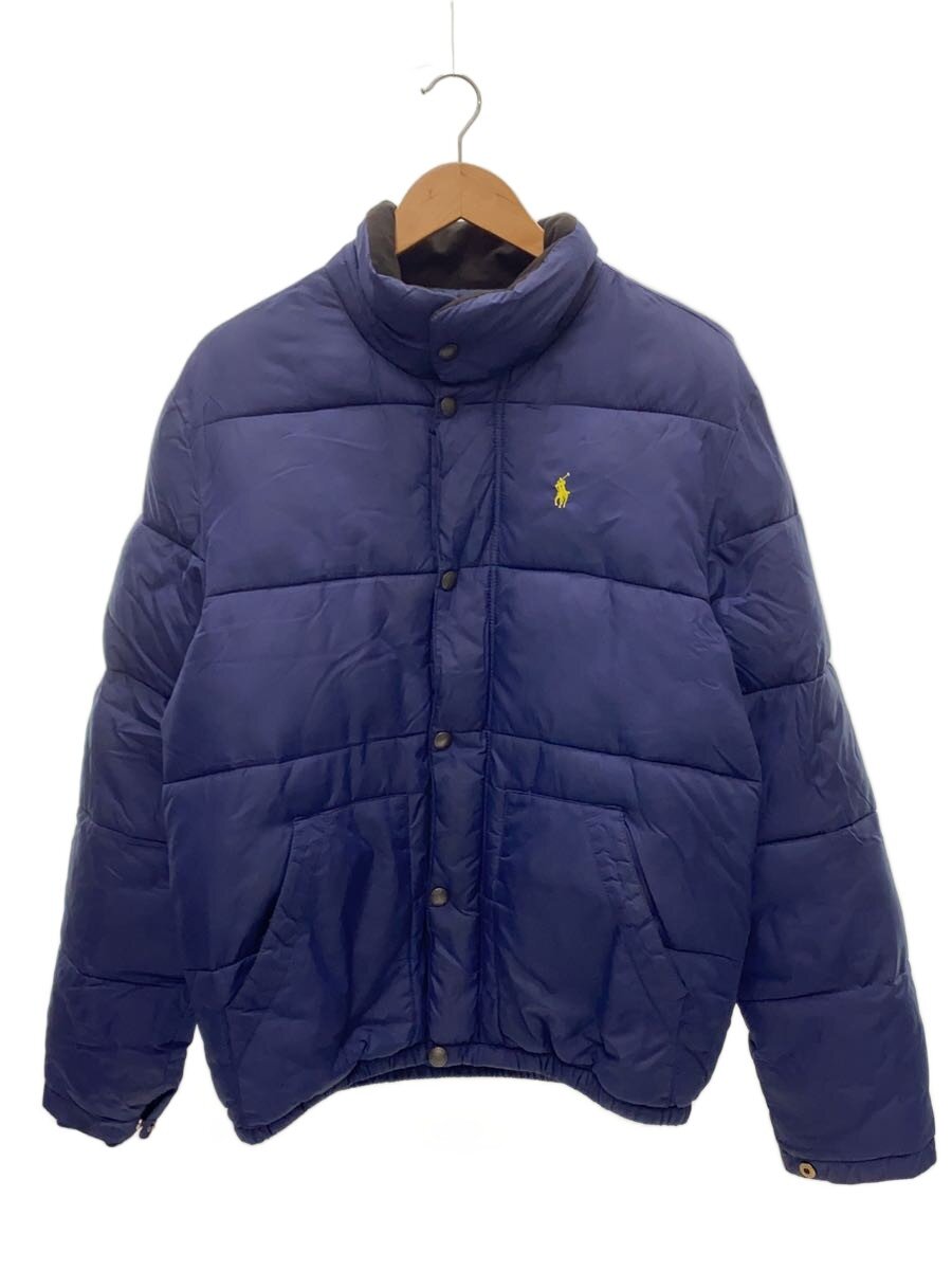 【中古】POLO RALPH LAUREN◆ダウンジャケット/XL/ポリエステル/ネイビー/スモールポニー【メンズウェア】｜2ｎｄ STREET 店