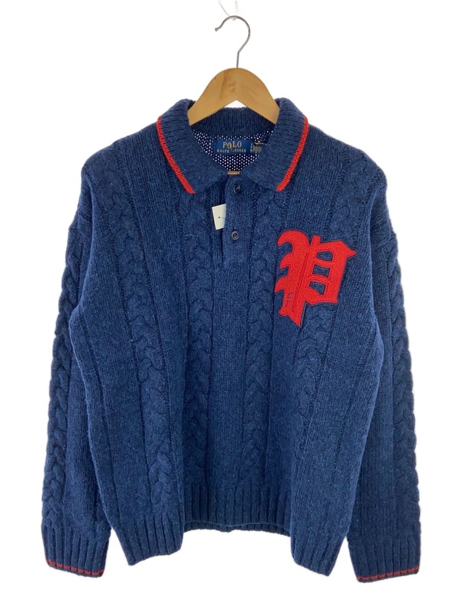 【中古】POLO RALPH LAUREN◆ニット・セーター(厚手)/S/ウール/NVY/MNPOSWE16822355【メンズウェア】｜2ｎｄ STREET 店