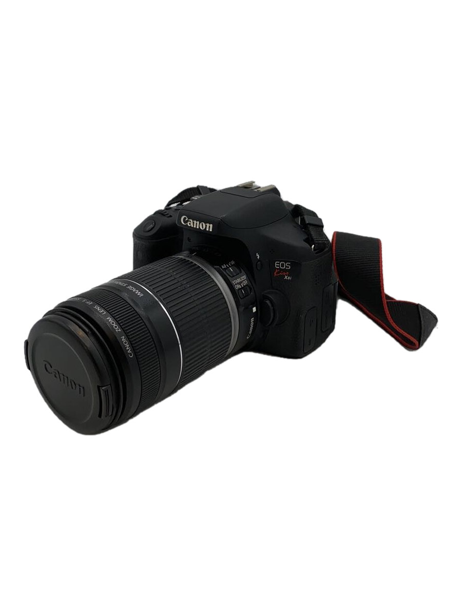 【中古】CANON◆デジタル一眼写真機 EOS Kiss X8i EF-S18-55 IS STM 水晶体 DS126571【写真機】