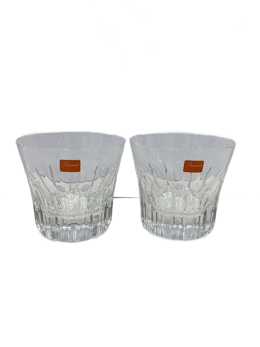 【中古】Baccarat◆水飲み/2点仕かける/CLR【勝手もと機材】 グラス・タンブラー-その他-キッチン用品・食器・調理器具