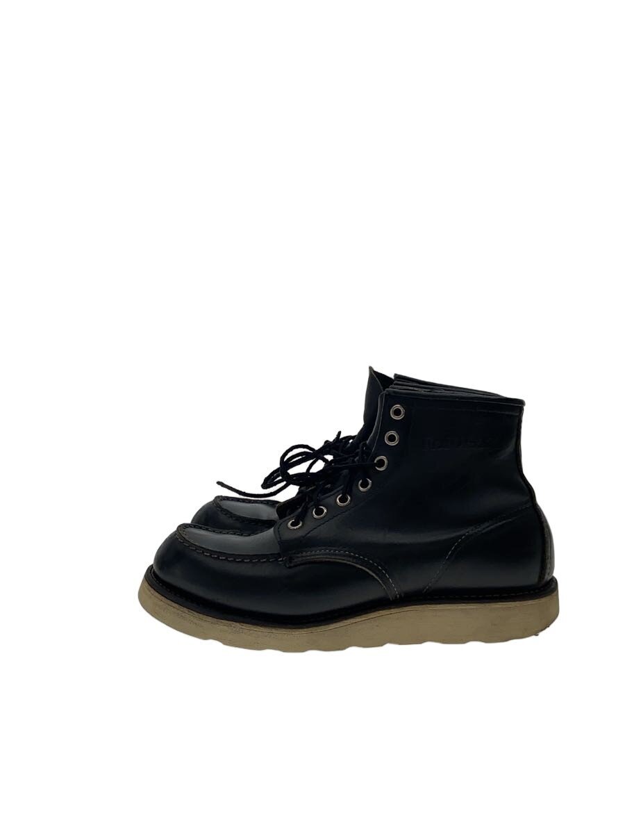 【中古】RED WING◆レースアップブーツ/--/BLK/8130【シューズ】