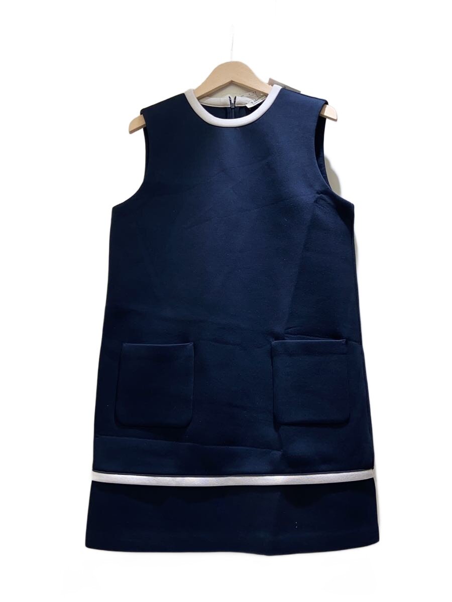 【中古】MAX MARA◆25AW/ビスコース人絹 プルオーバー ミニ 御召しもの /衣装/L/人絹/NVY/シワあり【レディース御召しもの】