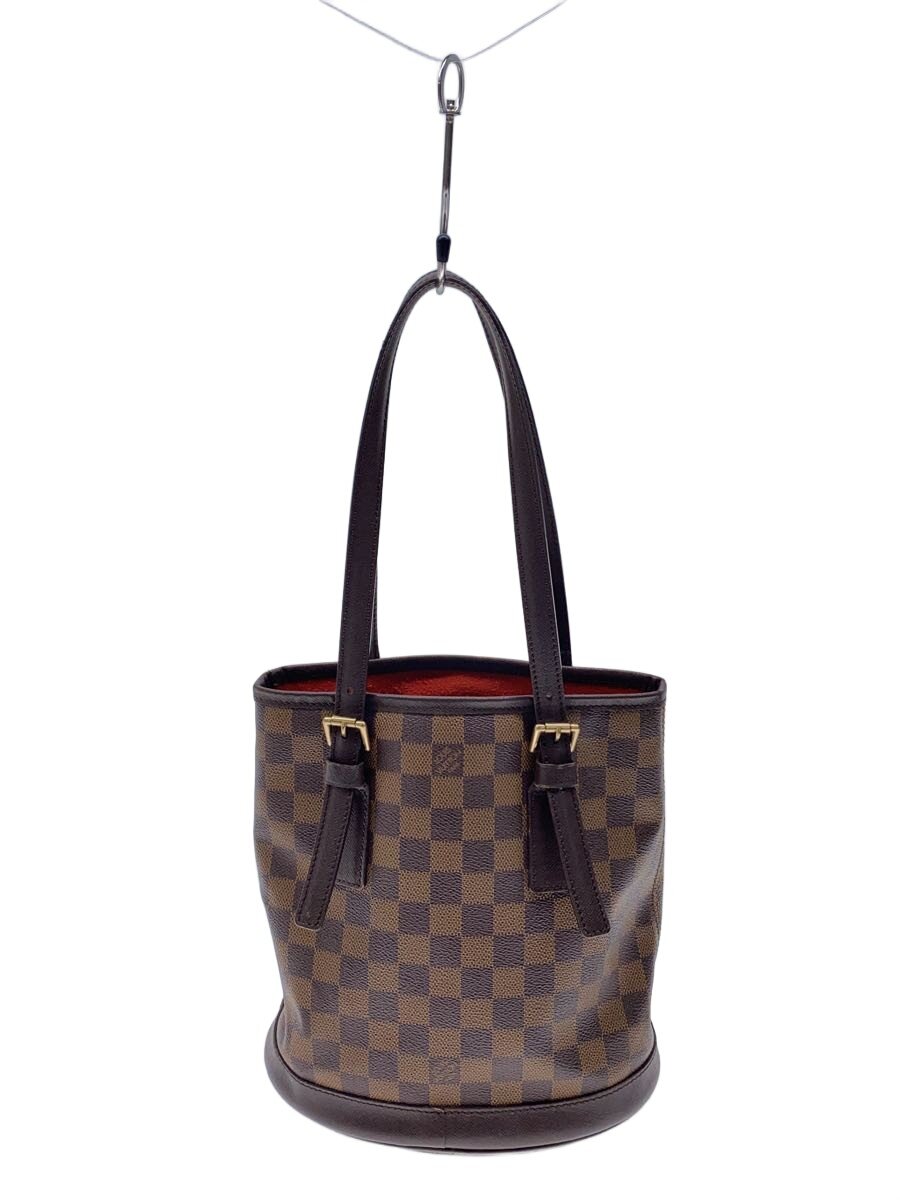 【中古】LOUIS VUITTON◆マレPM_ダミエ・エベヌ/PVC/BRW/総柄【バッグ】｜2ｎｄ STREET 店 39,754円
