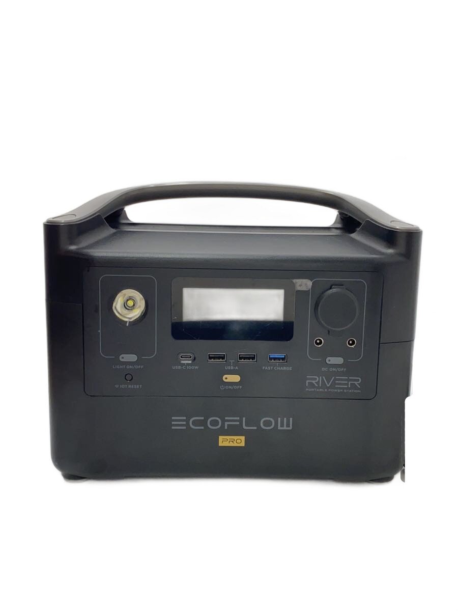 【中古】EcoFlow◆やって行く家電余分の物//RIVER Pro/携帯型ワット数【家電・視覚的・オーディオ】