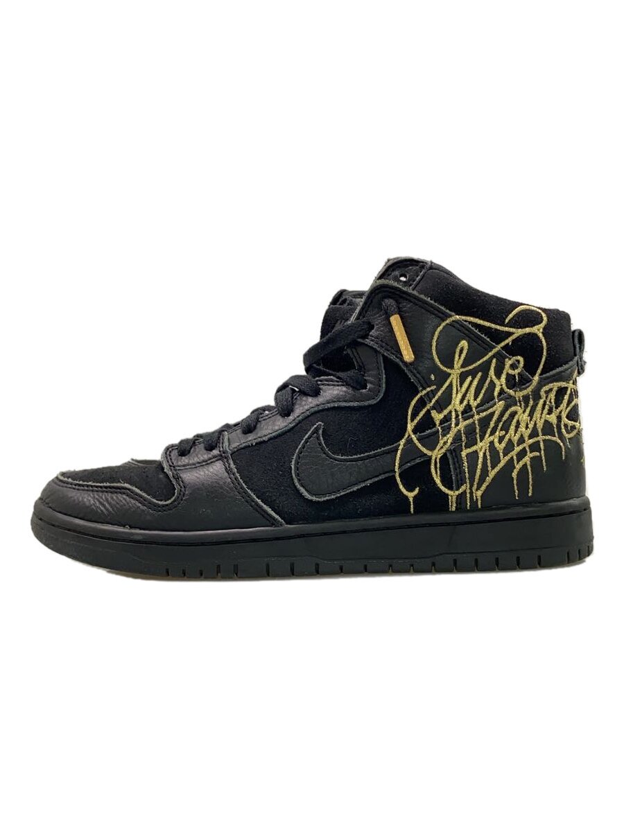 【中古】NIKE◆DUNK HIGH PRO QS_ダンク ハイ プロ クイックストライク/27cm/BLK【シューズ】|2nd STREET 店